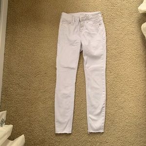 White old navy skinny jeans